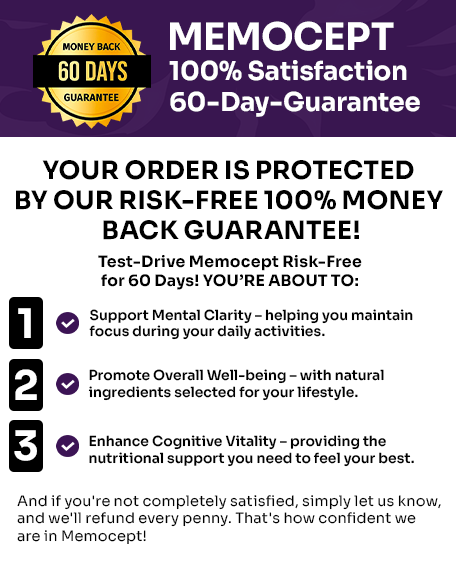 Memocept guarantee and offer banner